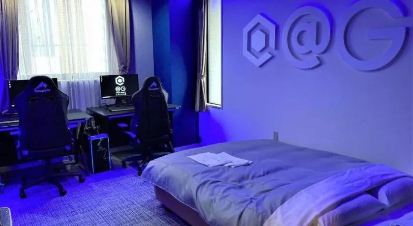 Bed in The Hamilton Sapporo Hotel