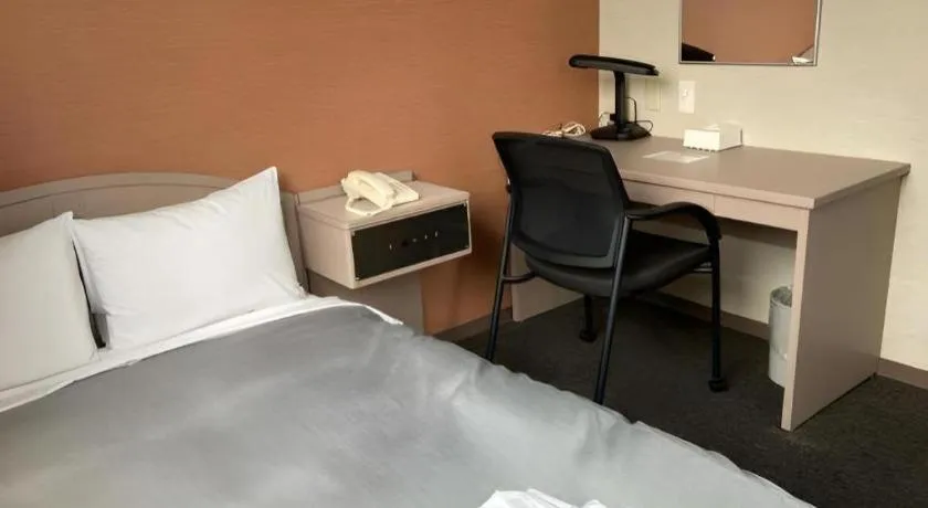 Bed in The Hamilton Sapporo Hotel