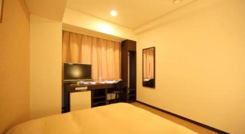 Bed in Hotel Park Side Hiroshima Peace Park