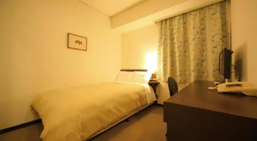 Bed in Hotel Park Side Hiroshima Peace Park