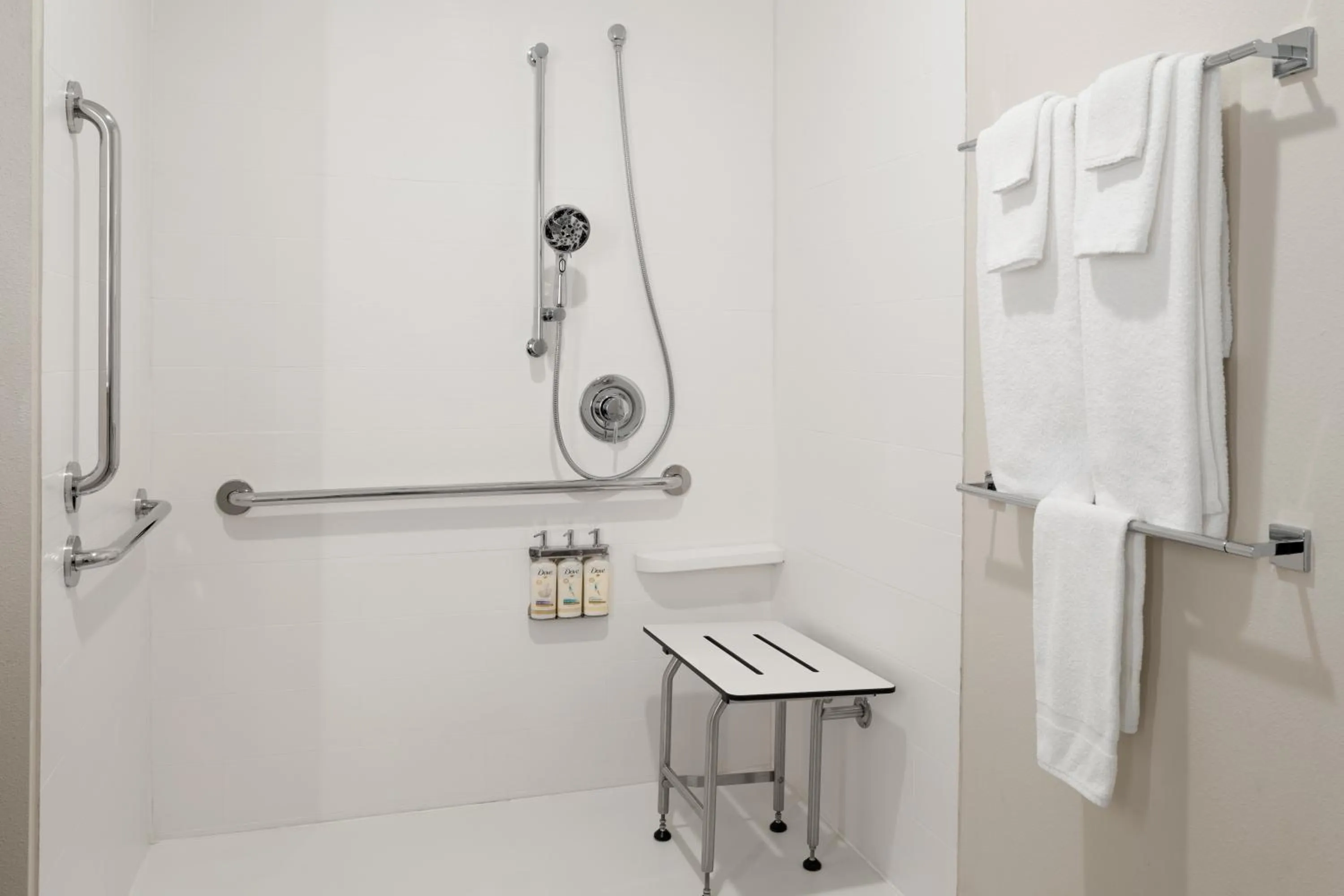 Shower in Holiday Inn Express & Suites Meridian I-20 by IHG