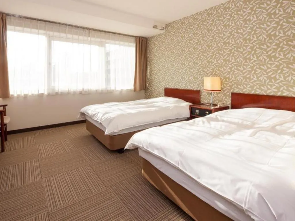 Bed in Fukuyama Terminal Hotel