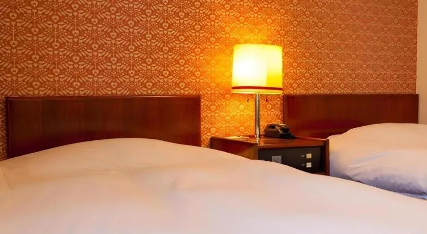 Bed in Fukuyama Terminal Hotel