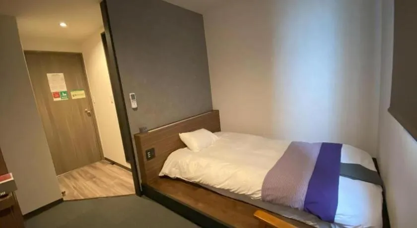 Bed in Hotel New Palace Aizuwakamatsu