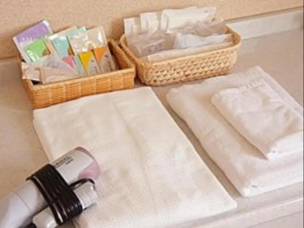 Bed in Hotel New Palace Aizuwakamatsu