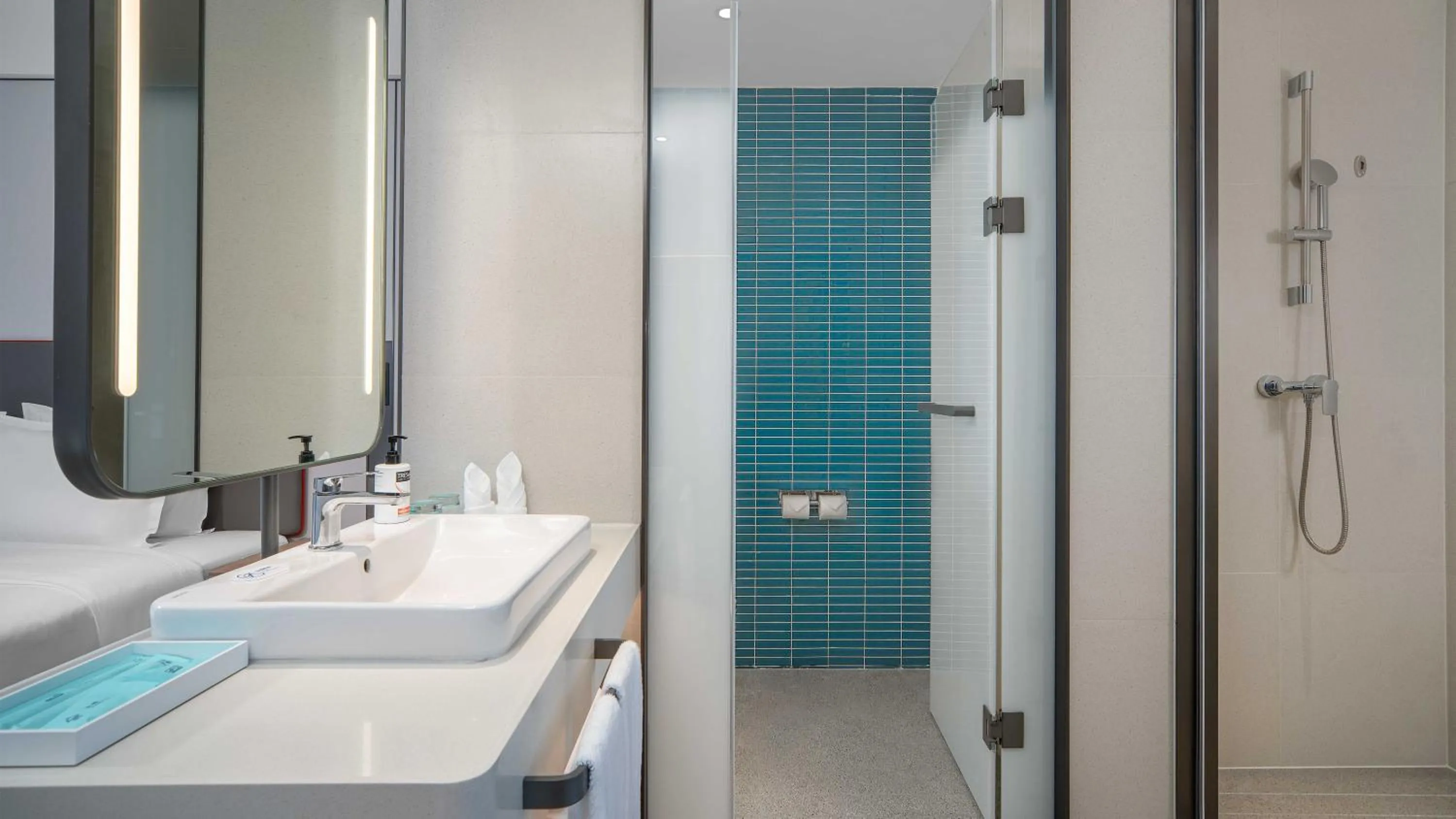 Shower in Holiday Inn Express Xi'an Fengdong by IHG