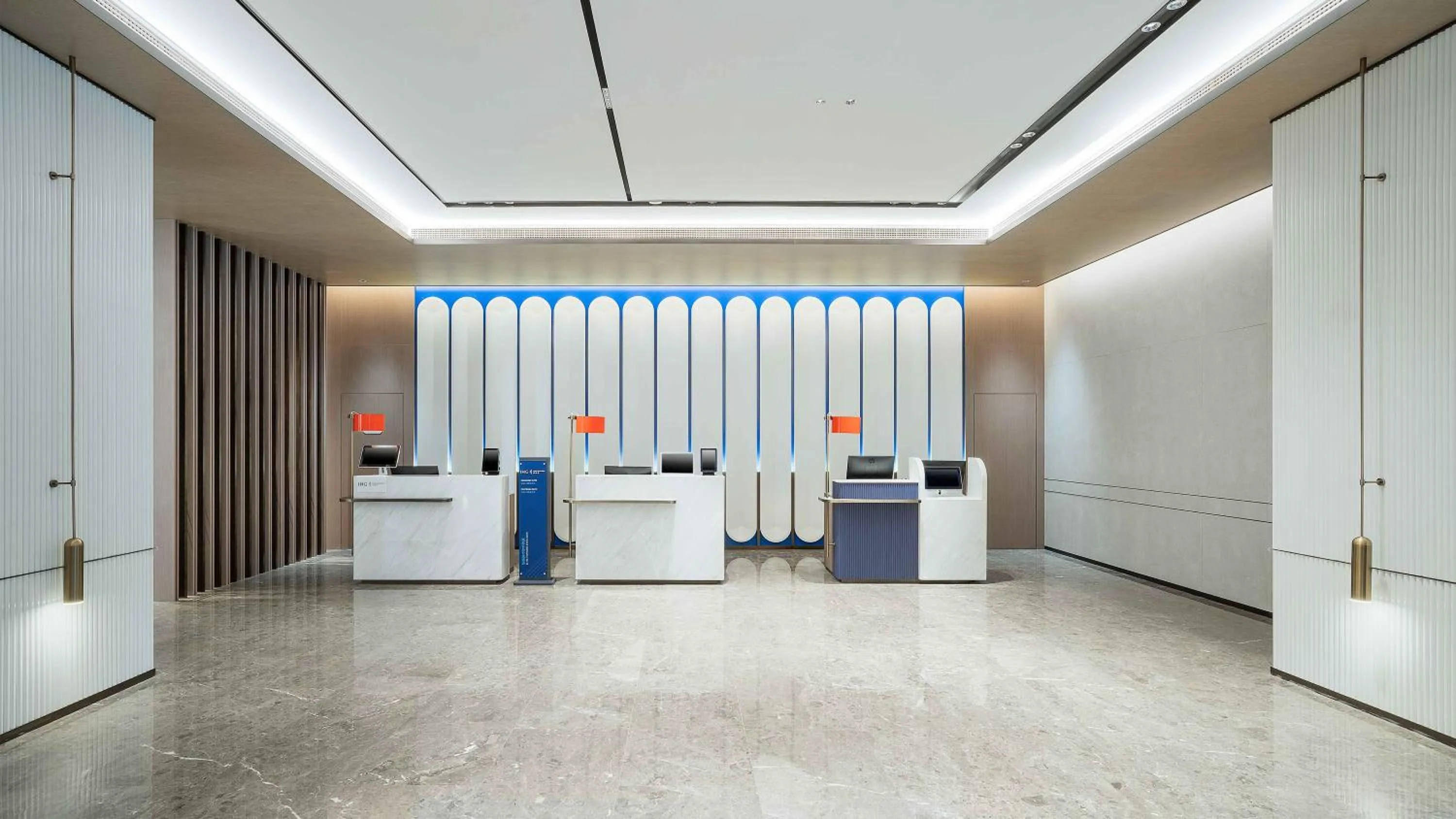 Lobby or reception in Holiday Inn Express Xi'an Fengdong by IHG