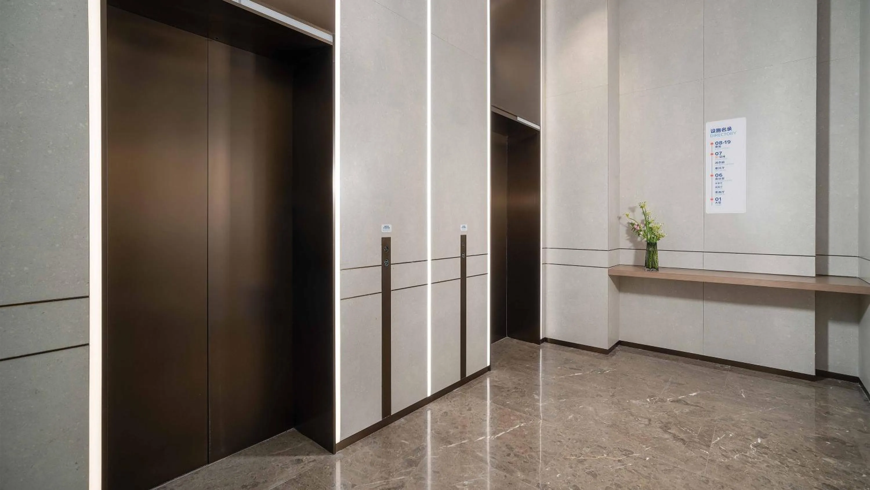elevator in Holiday Inn Express Xi'an Fengdong by IHG