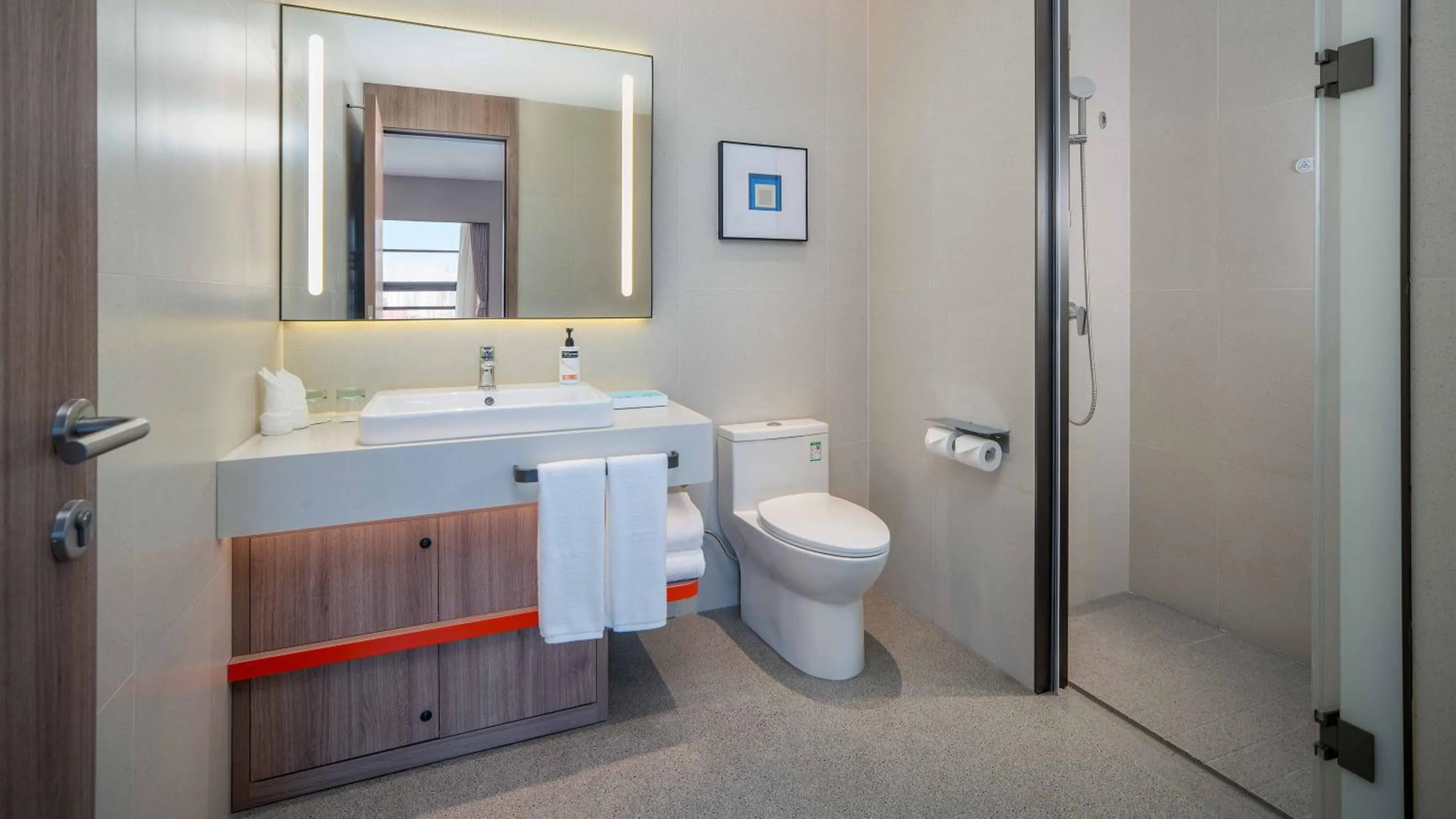 Shower in Holiday Inn Express Xi'an Fengdong by IHG