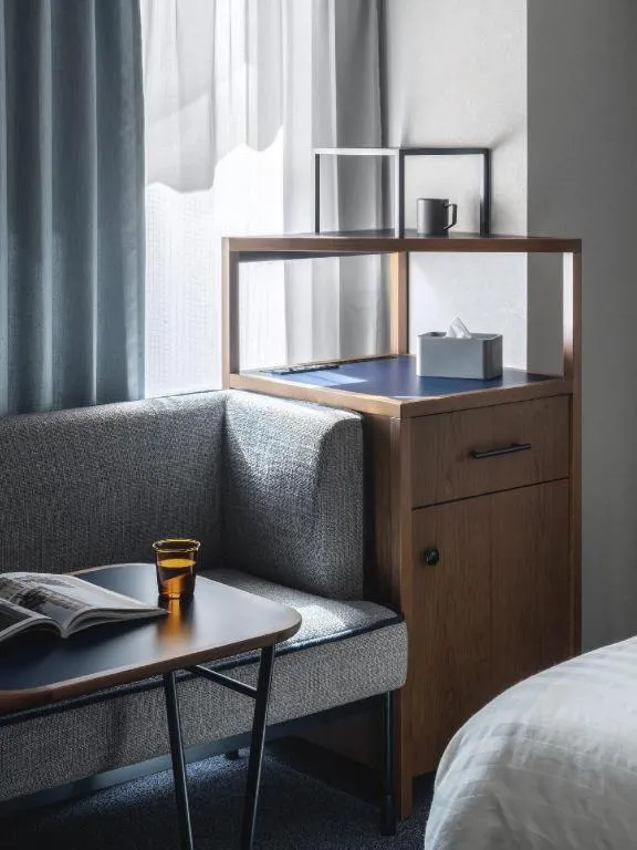 Bed in Hotel Starplaza Ikebukuro