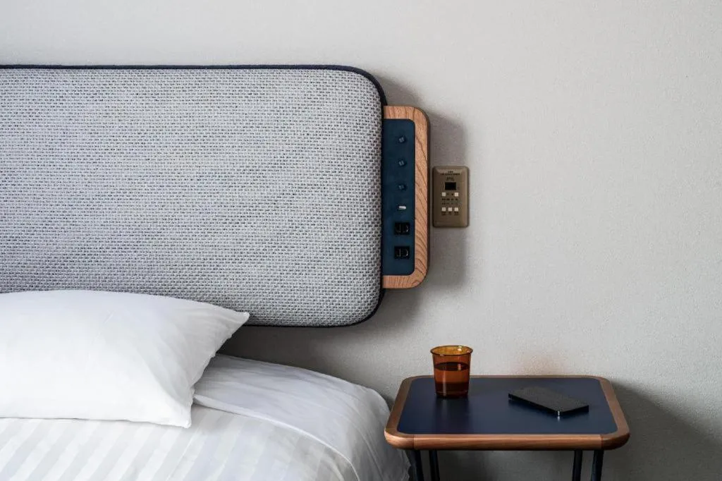 Bed in Hotel Starplaza Ikebukuro