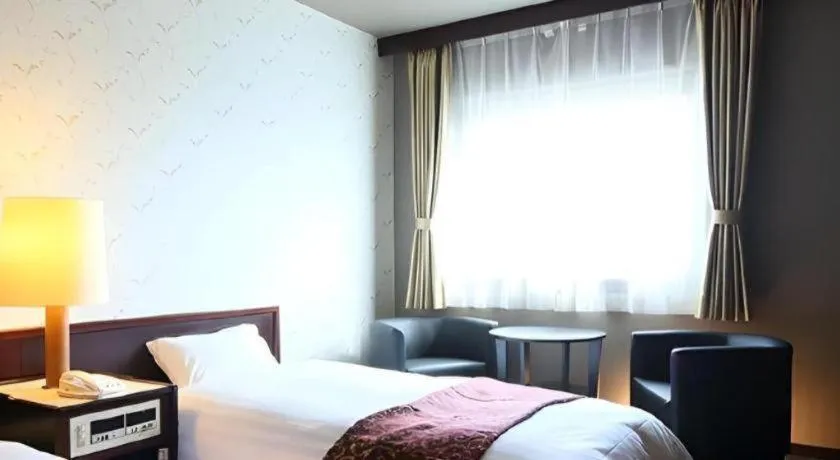 Bed in Hotel Anesis Seto-Ohashi