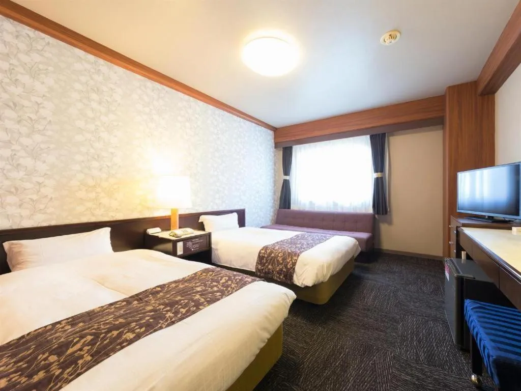 Bed in Hotel Anesis Seto-Ohashi
