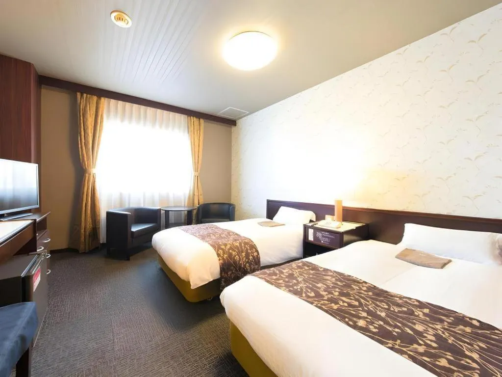 Bed in Hotel Anesis Seto-Ohashi