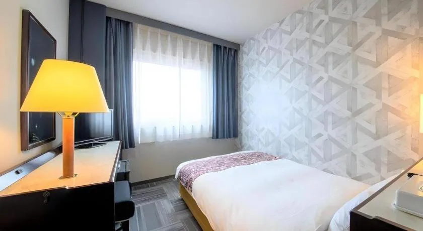 Bed in Hotel Anesis Seto-Ohashi