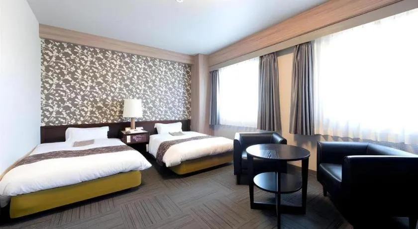 Bed in Hotel Anesis Seto-Ohashi