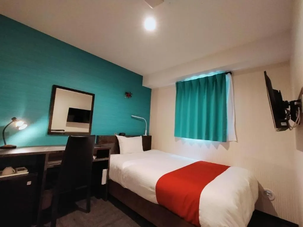 Bed in Hotel Bougainvillea Akebonobashi