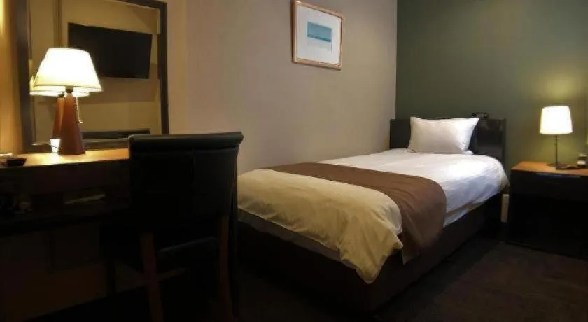 Bed in Hotel Bougainvillea Akebonobashi