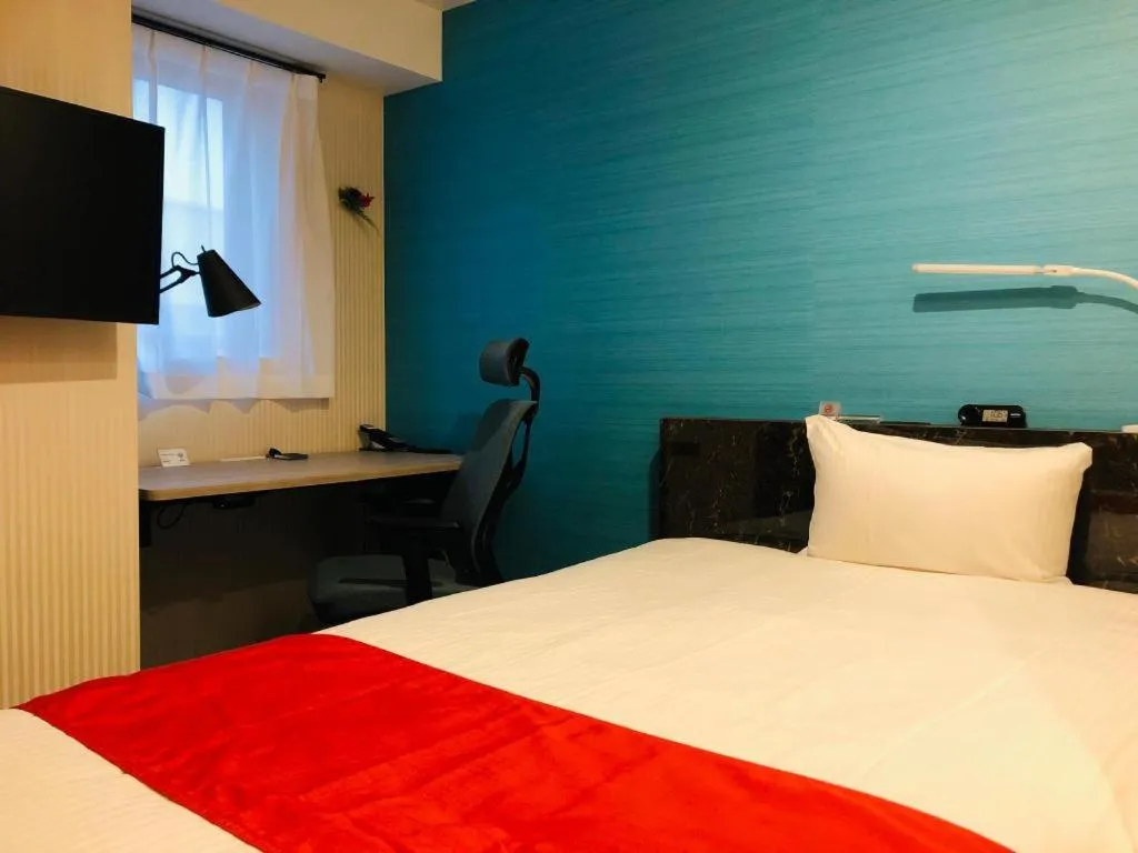 Bed in Hotel Bougainvillea Akebonobashi