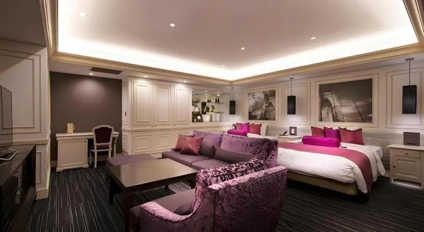 Bed in Hotel Piena Kobe