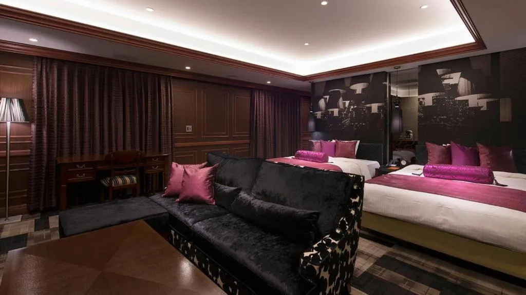 Bed in Hotel Piena Kobe