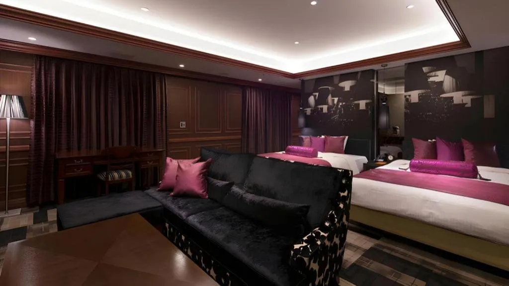 Bed in Hotel Piena Kobe