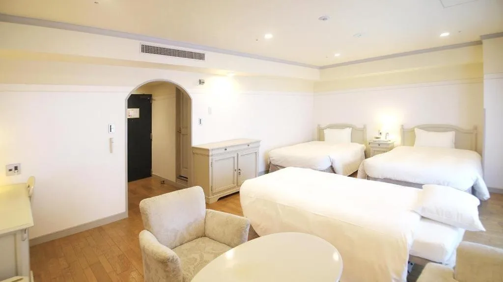 Bed in Hotel Piena Kobe