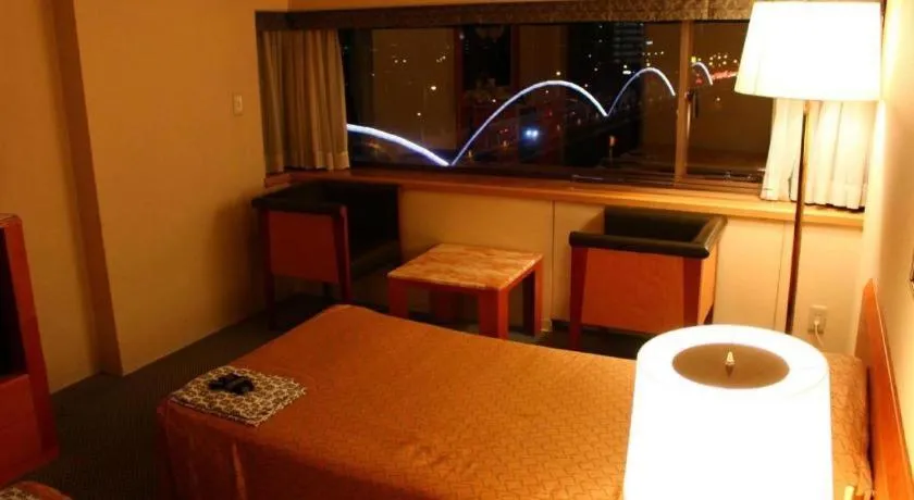 Bed in Gunma Royal Hotel