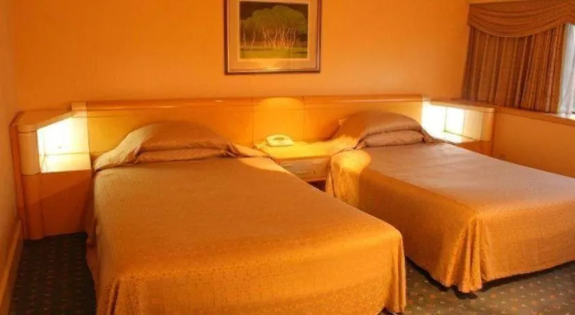 Bed in Gunma Royal Hotel