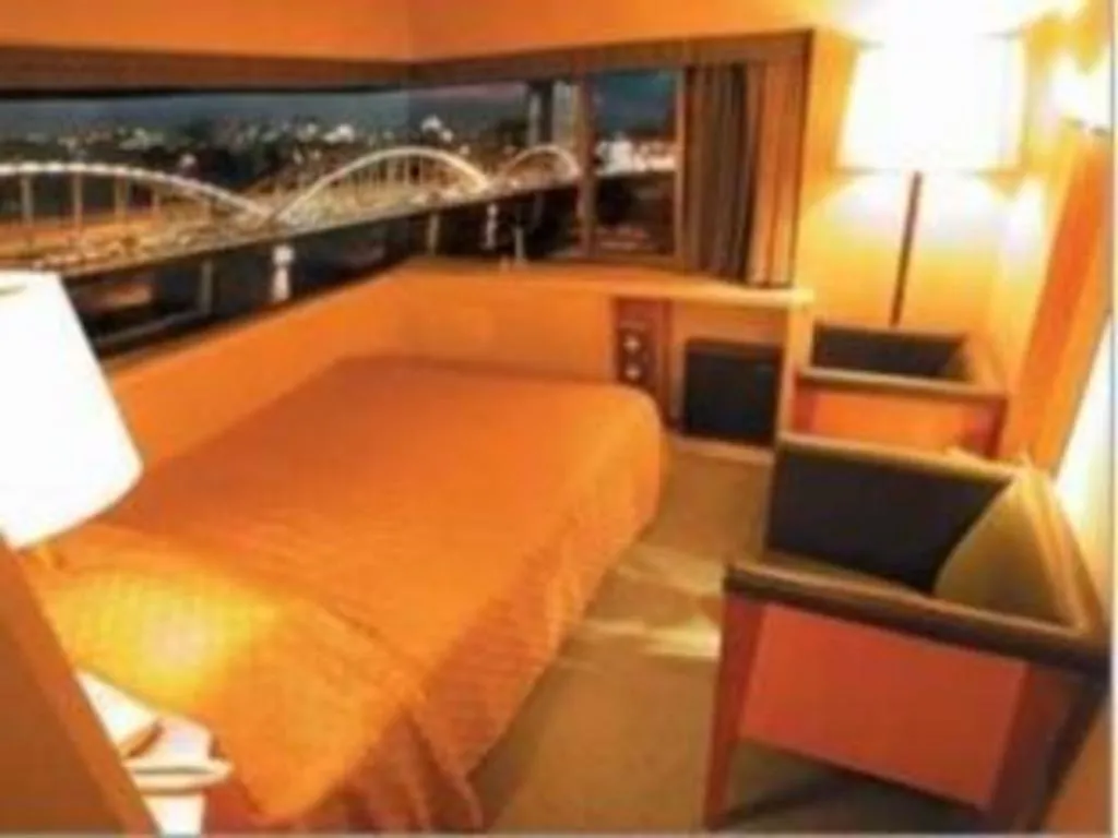 Bed in Gunma Royal Hotel