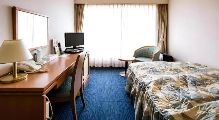 Bed in Kokura Recent Hotel