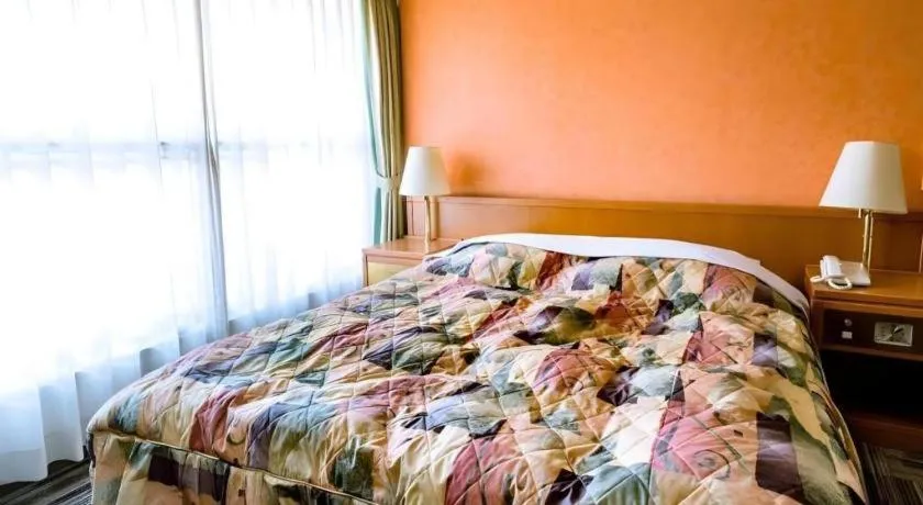 Bed in Kokura Recent Hotel