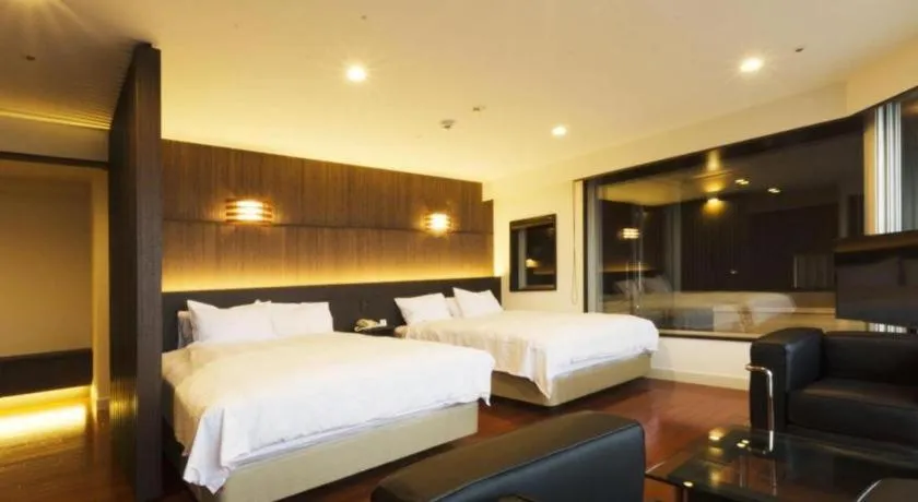 Bed in Kannawa Onsen Hotel Sansuikan