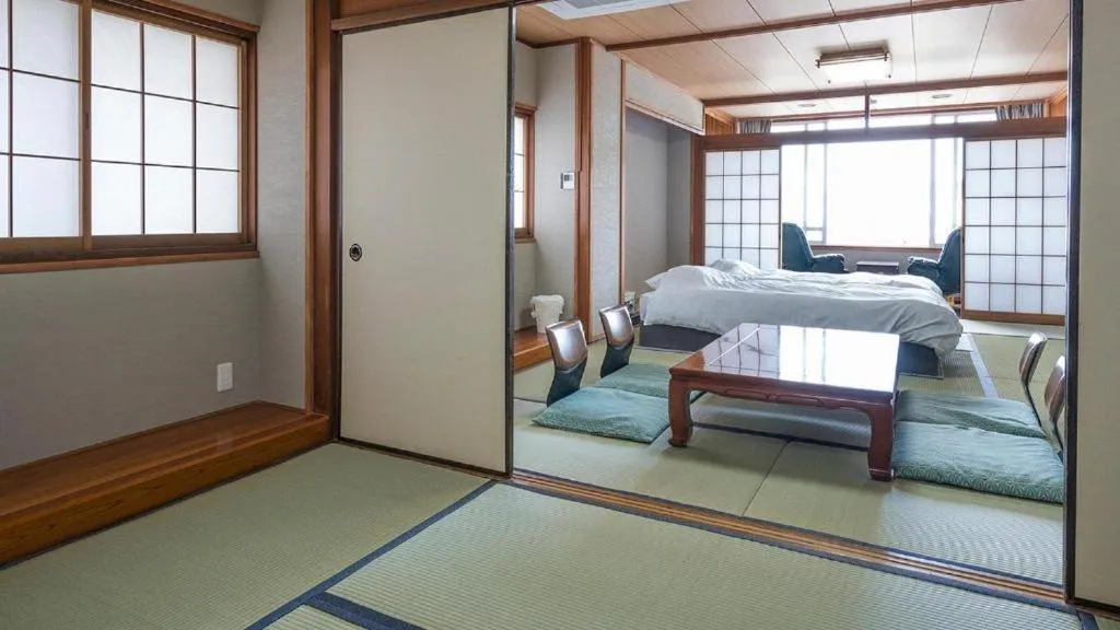 Bed in Irifunesou Hotel