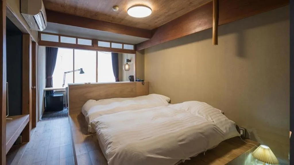 Bed in Irifunesou Hotel