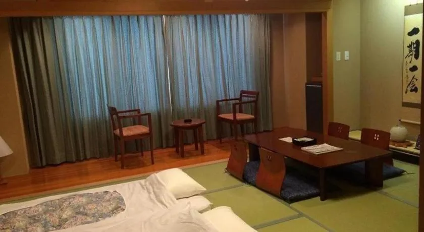 Bed in Mutsu Park Hotel