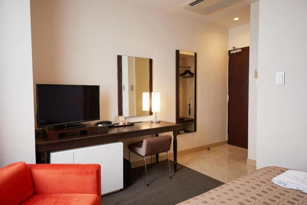 Bed in Hotel Yuquesta Asahibashi