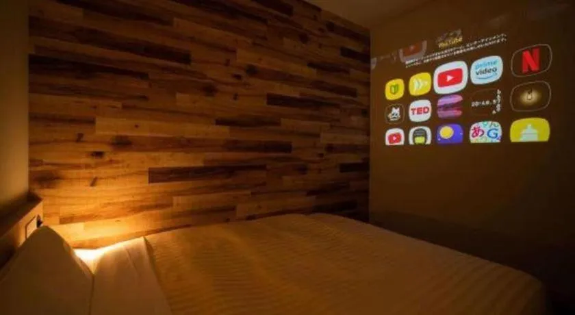 Bed in Super Hotel Hakodate