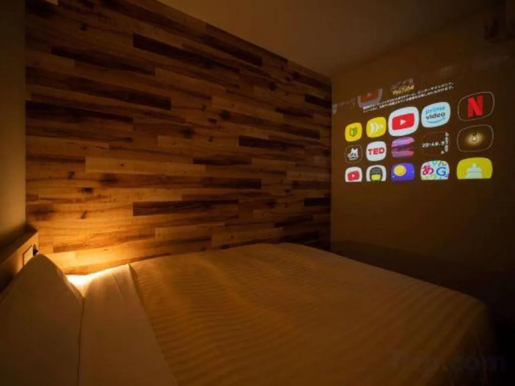 Bed in Super Hotel Hakodate