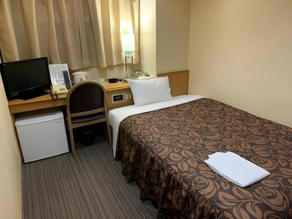 Bed in Shizuoka Daiichi Hotel