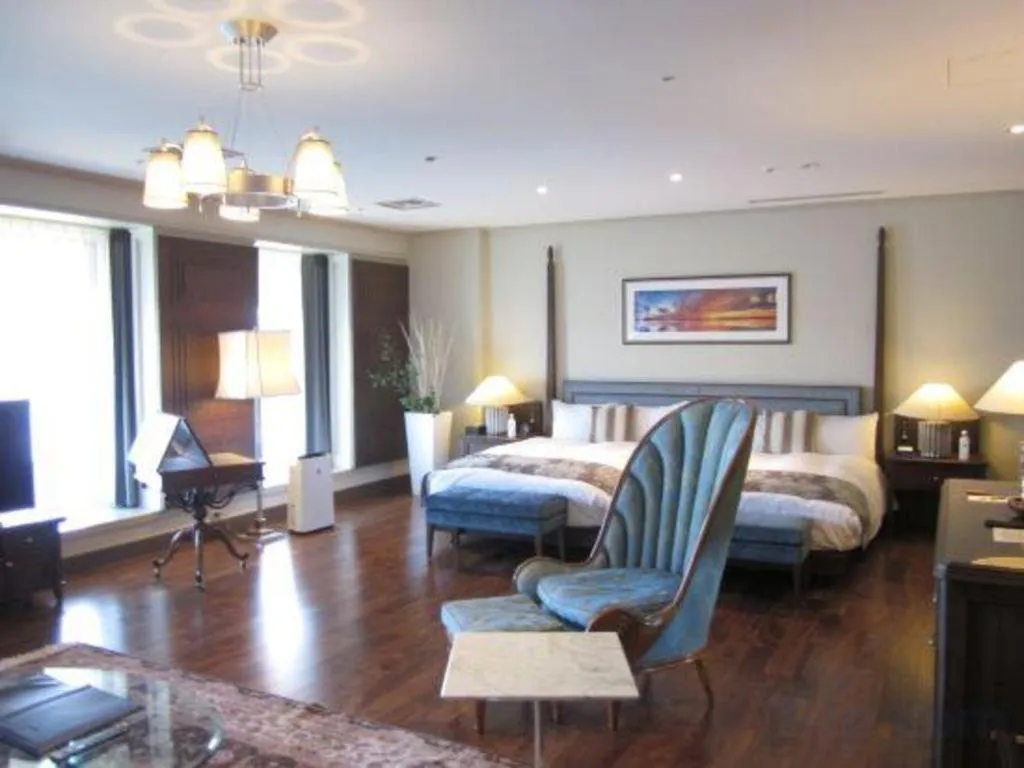 Bed in Hotel Kawakyu