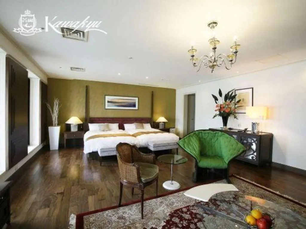 Bed in Hotel Kawakyu