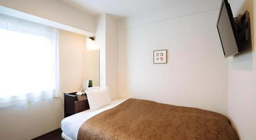 Bed in Hotel-Kyoto Base