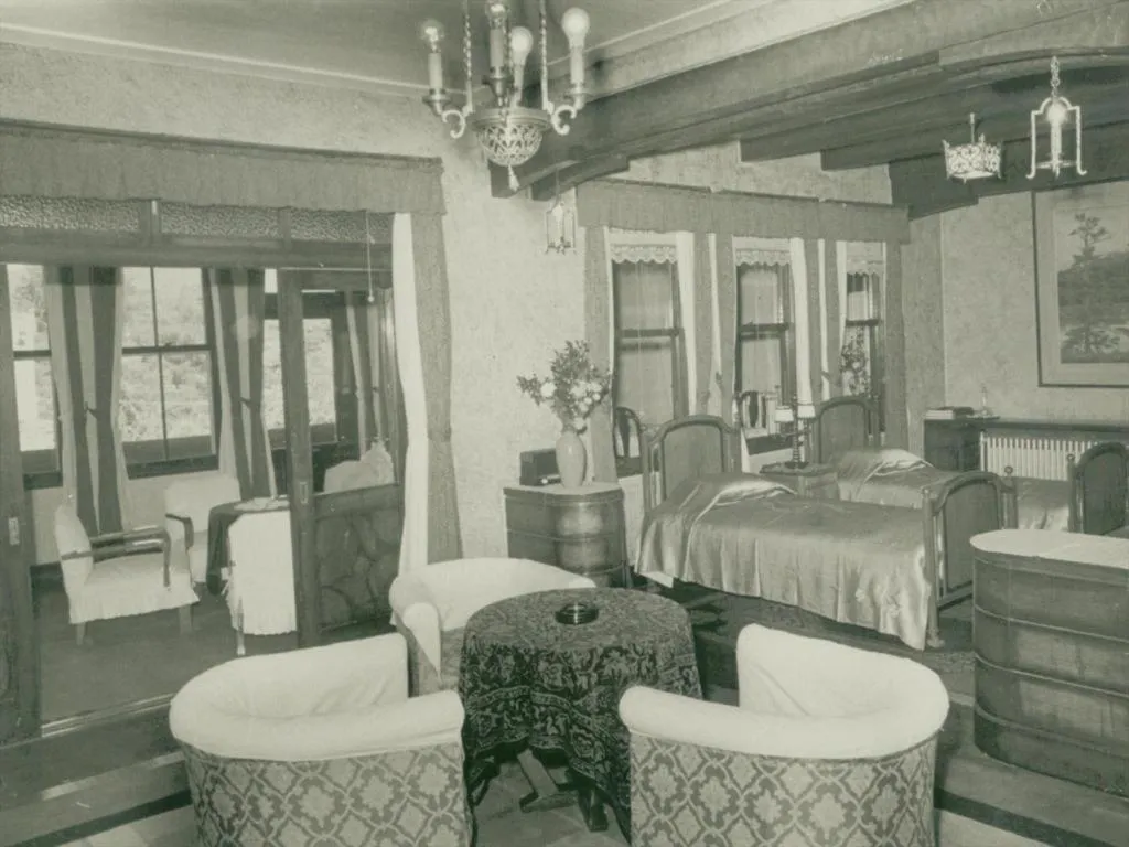 Bed in Unzen Kanko Hotel