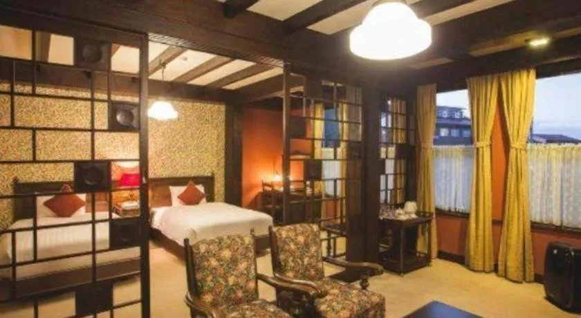 Bed in Unzen Kanko Hotel