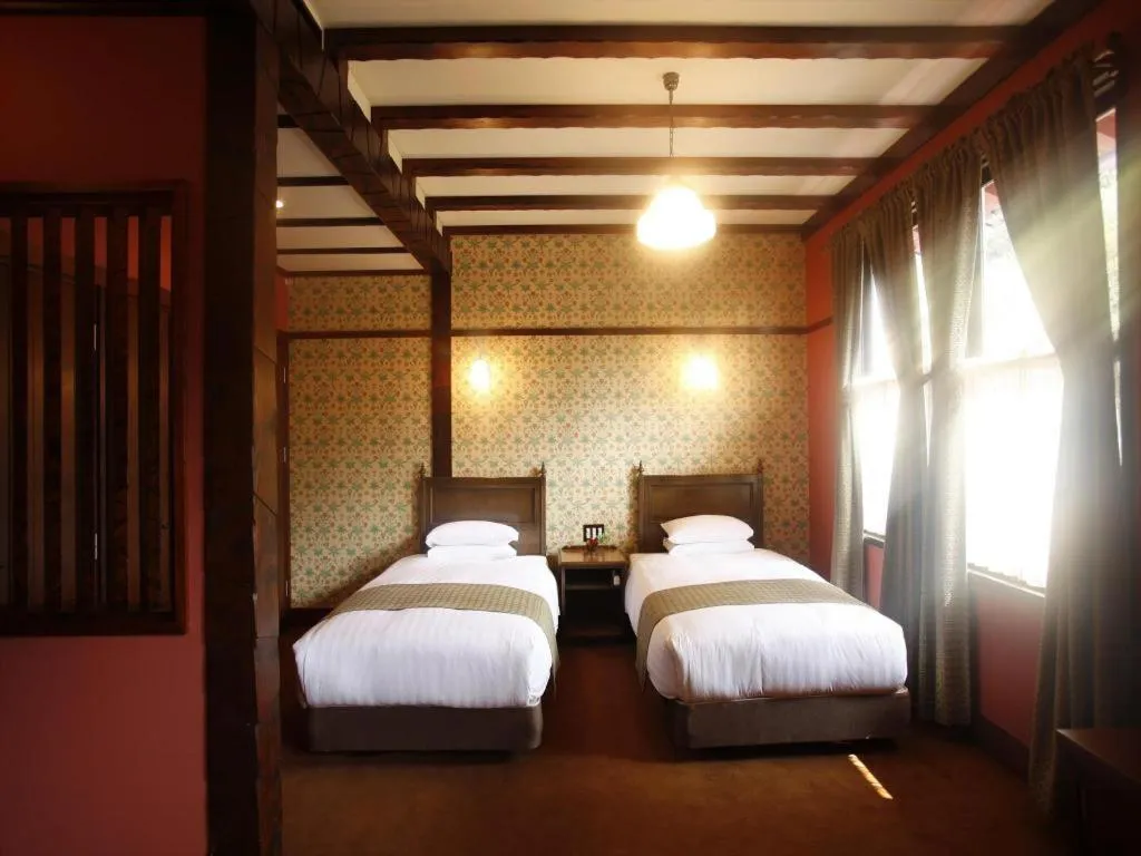 Bed in Unzen Kanko Hotel
