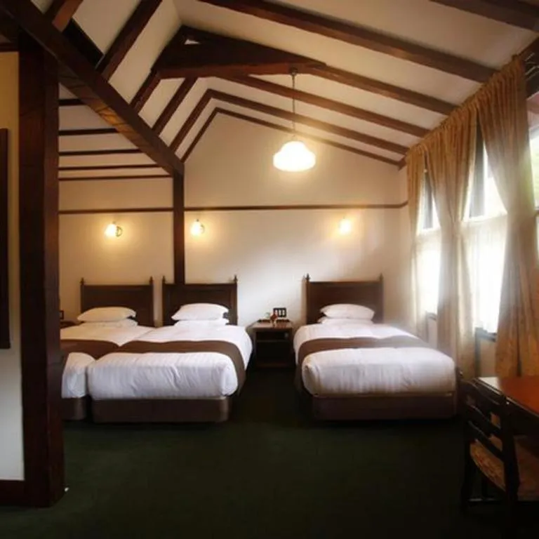 Bed in Unzen Kanko Hotel