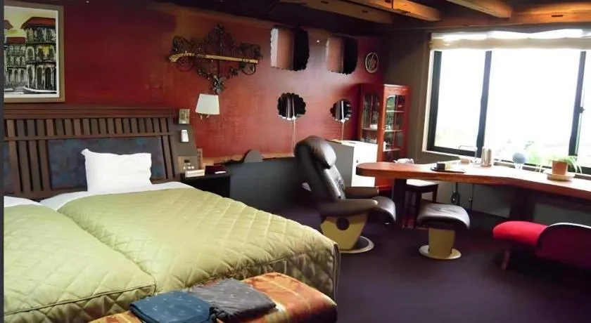 Bed in Auberge Kitano Dandan