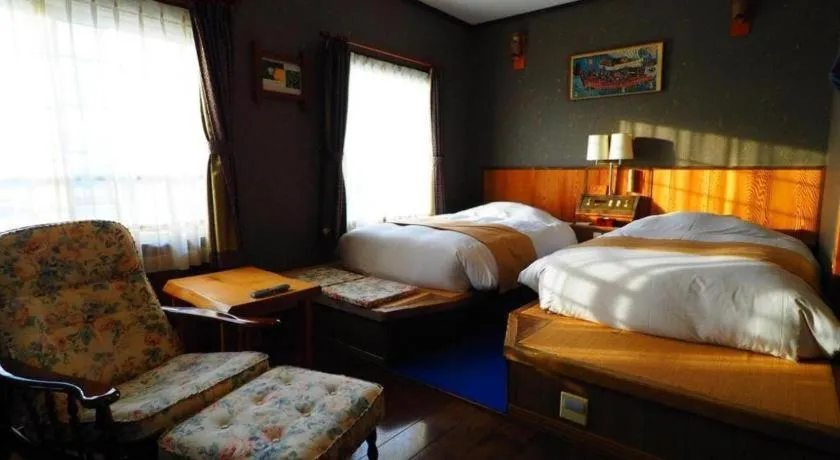 Bed in Auberge Kitano Dandan