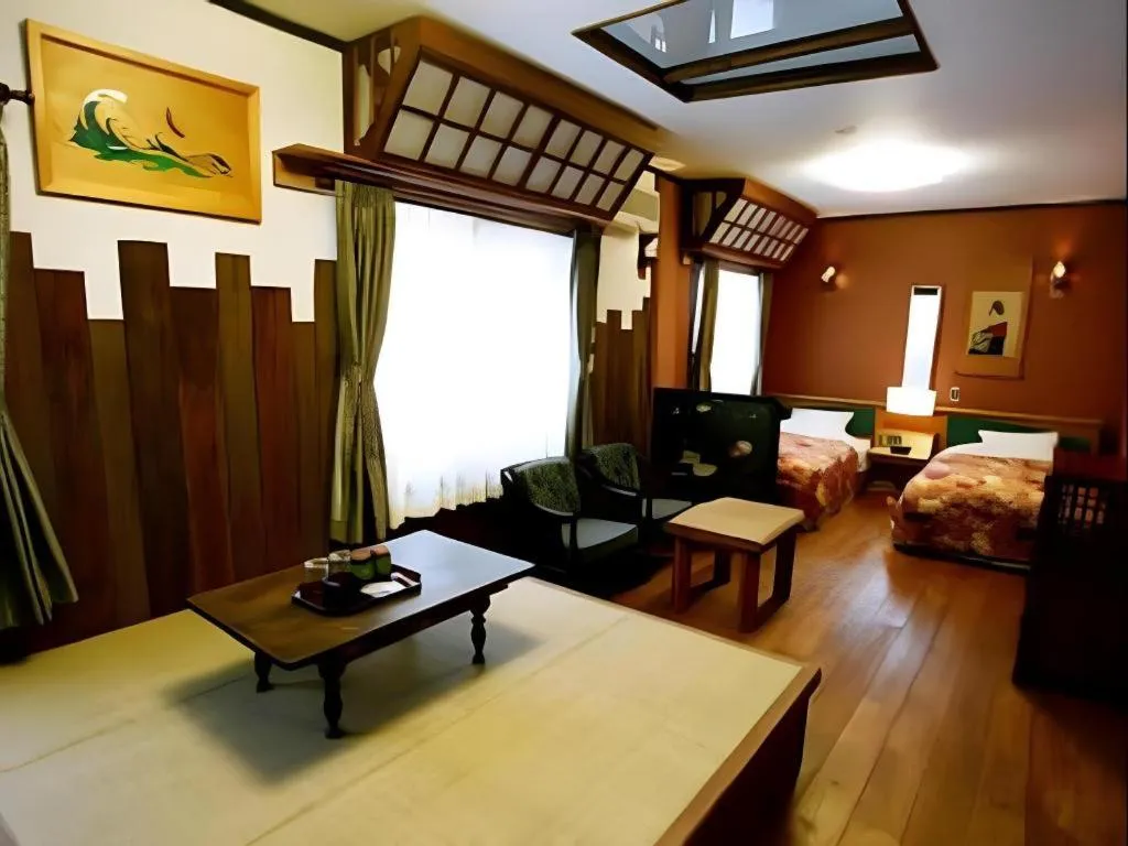 Bed in Auberge Kitano Dandan